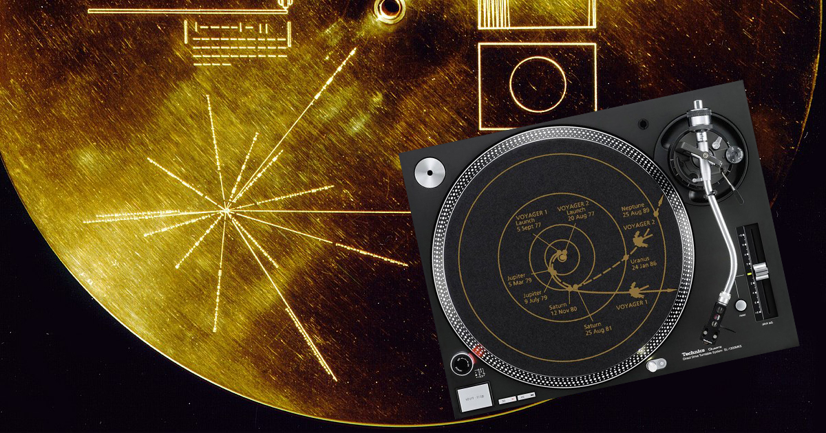golden records on voyager