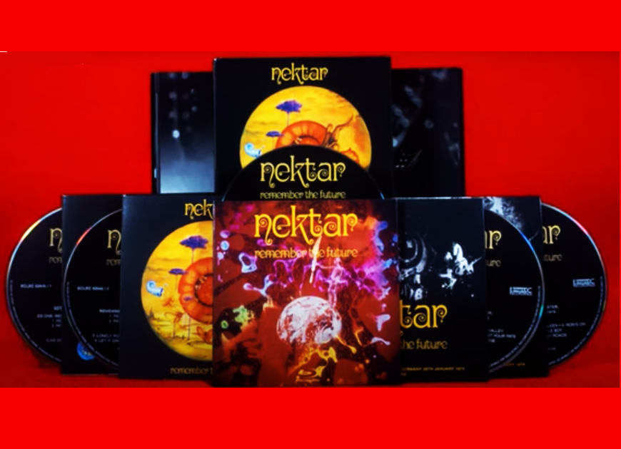 Nektar’s Remember The Future 50th Anniversary 4CD Boxed Set Features